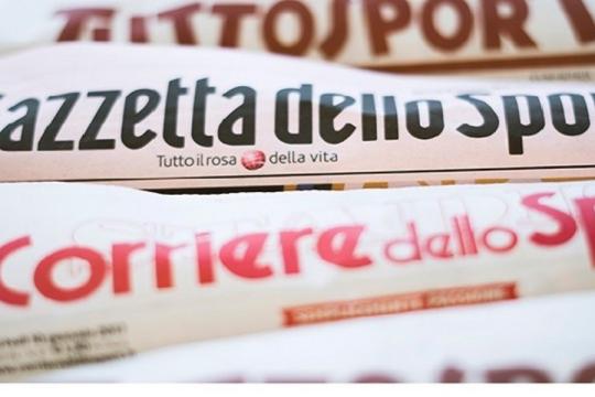 Quotidiani: le prime pagine di Qs, CorFio, Gazzetta, CorSport, Stadio e Tuttosport