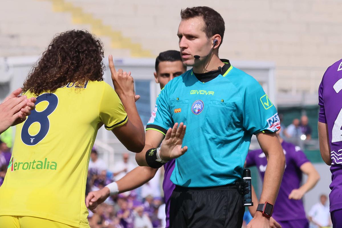 Marcenaro, i precedenti con l'arbitro di Atalanta-Fiorentina: l'ultimo è il 2-3 contro l'Udinese